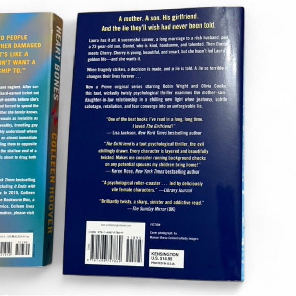 3 BRAND NEW Books by Freida McFadden, Colleen Hoover, and Michelle Frances - Picture 5 of 6